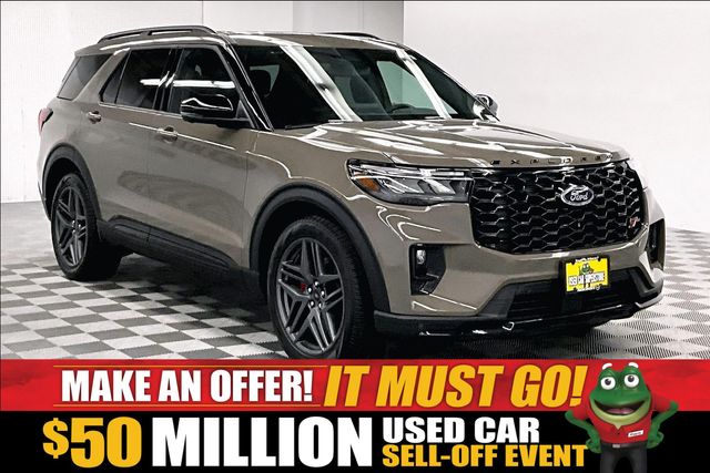 Marsh Gray 2026 Ford Explorer SUV / Crossover All-Wheel Drive 10-Speed Automatic