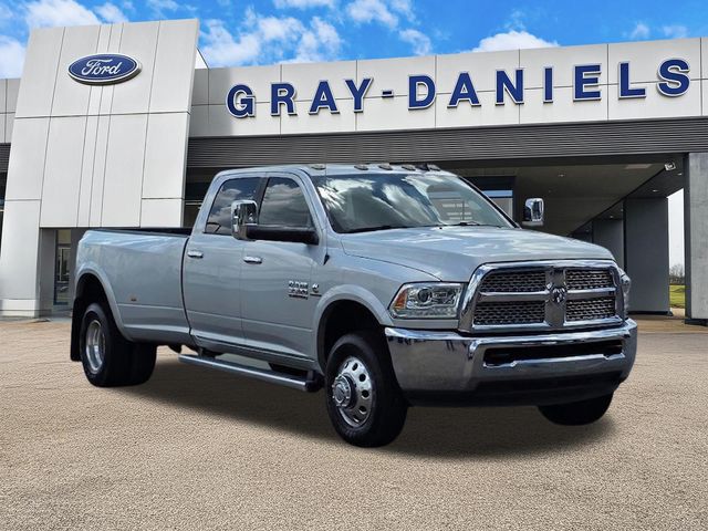 Bright Silver Clearcoat Metallic 2017 RAM 3500 Pickup Truck Four-Wheel Drive 6-Speed Automatic