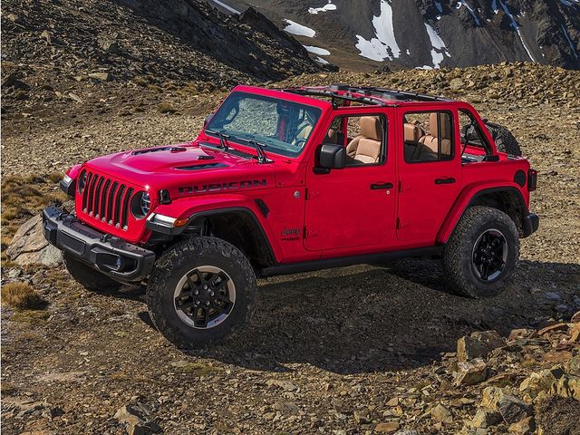 Red Clearcoat 2018 Jeep Wrangler SUV / Crossover Four-Wheel Drive 8-Speed Automatic