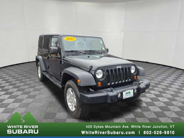 Black Forest Green Pearlcoat 2012 Jeep Wrangler Unlimited Sport 4WD SUV / Crossover Four-Wheel Drive 6-Speed Manual