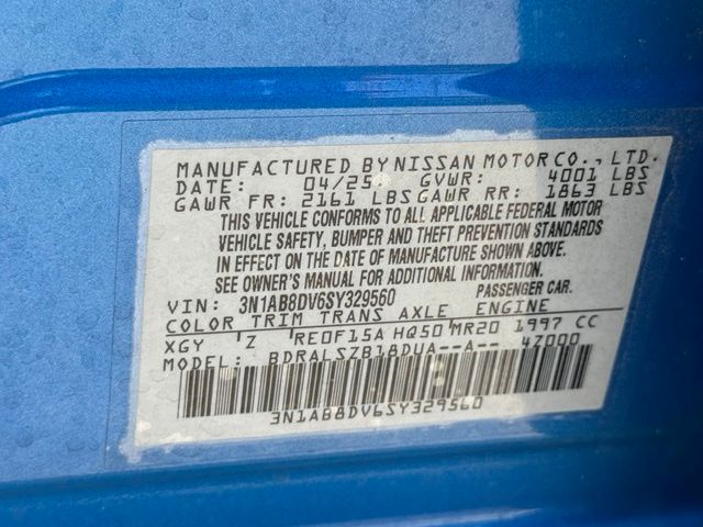 Used 2025 Nissan Sentra Sedan