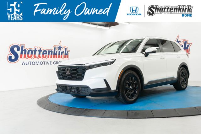 Platinum White 2023 Honda CR-V SUV / Crossover Front-Wheel Drive Continuously Variable Transmission