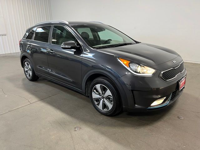 Gray 2018 Kia Niro Hybrid Plug-In SUV / Crossover Front-Wheel Drive 6-Speed Dual Clutch