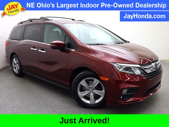 Red (Deep Scarlet Pearl) 2019 Honda Odyssey Minivan Front-Wheel Drive 9-Speed Automatic