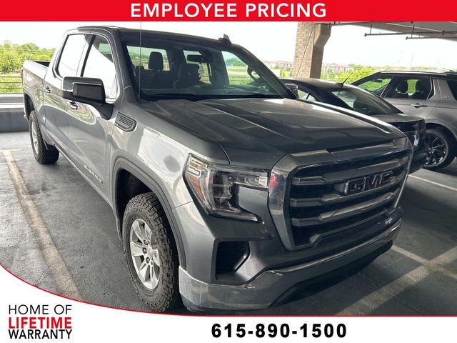 Gray (Steel Metallic) 2020 GMC Sierra 1500 SLE Crew Cab RWD Pickup Truck 4X2 8-Speed Automatic