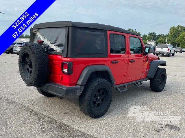 2018 Jeep Wrangler Unlimited Sport S 31