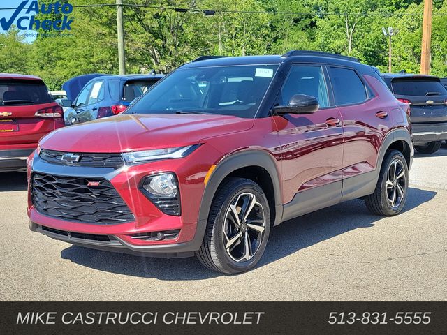 Red (Crimson Metallic) 2023 Chevrolet Trailblazer SUV / Crossover Four-Wheel Drive 9-Speed Automatic
