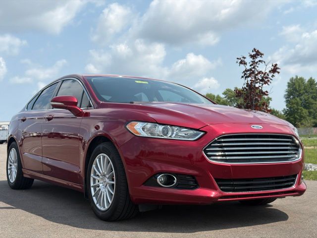 Ruby Red Metallic 2016 Ford Fusion Sedan Front-Wheel Drive 6-Speed Automatic