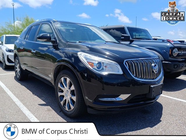 Black (Ebony Twilight Metallic) 2017 Buick Enclave Leather FWD SUV / Crossover Front-Wheel Drive 6-Speed Automatic Overdrive