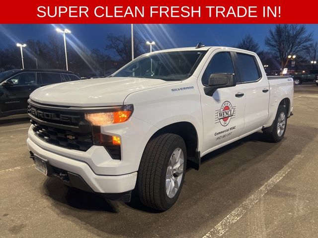 2024 Chevrolet Silverado 1500 Custom Crew Cab 4WD