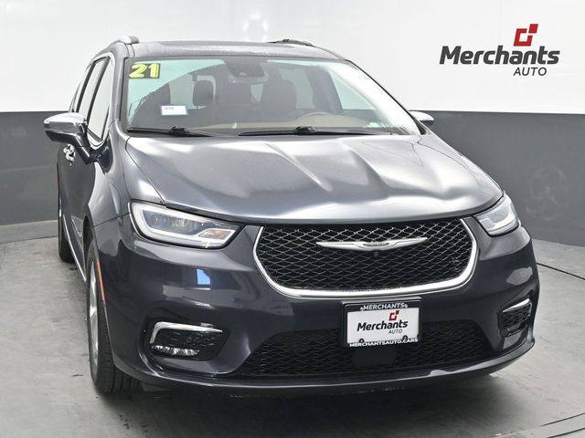 Gray (Maximum Steel Metallic Clearcoat) 2021 Chrysler Pacifica Minivan All-Wheel Drive 9-Speed Automatic