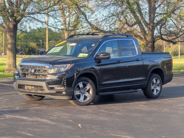 Crystal Black Pearl 2024 Honda Ridgeline RTL AWD Pickup Truck All-Wheel Drive 9-Speed Automatic