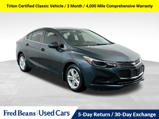 Gray (Graphite Metallic) 2018 Chevrolet Cruze Sedan Front-Wheel Drive 6-Speed Automatic
