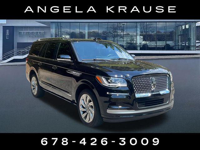 Black Metallic 2024 Lincoln Navigator SUV / Crossover Four-Wheel Drive Automatic
