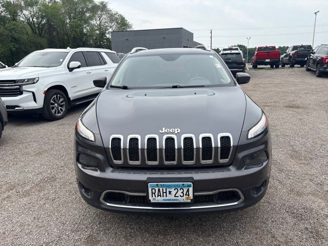 2016 Granite Crystal Metallic Clearcoat Jeep Cherokee Limited 4X4 SUV
