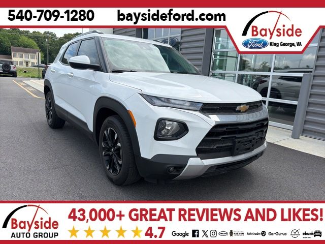 Summit White 2023 Chevrolet Trailblazer LT FWD SUV / Crossover Front-Wheel Drive Continuously Variable Transmission
