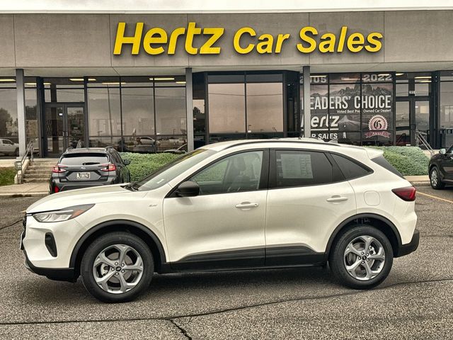 Star White Metallic Tri-Coat 2025 Ford Escape SUV / Crossover All-Wheel Drive 8-Speed Automatic