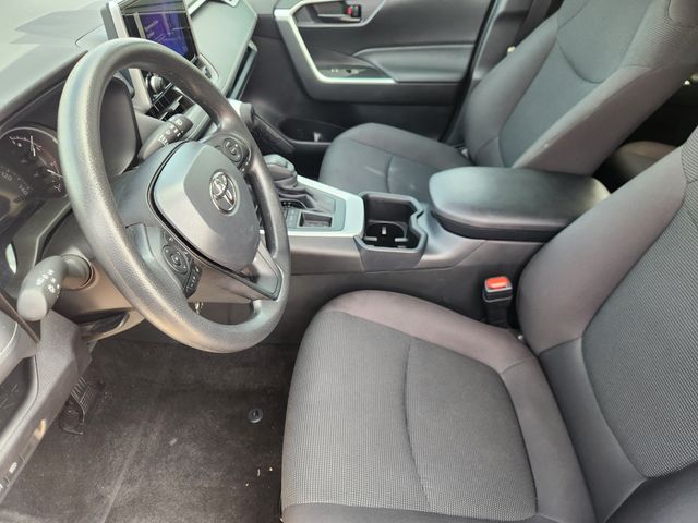 2025 Toyota RAV4 LE White at Gullo Toyota