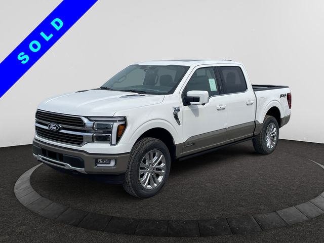 White 2026 Ford F-150 King Ranch SuperCrew 4WD Pickup Truck Four-Wheel Drive Automatic