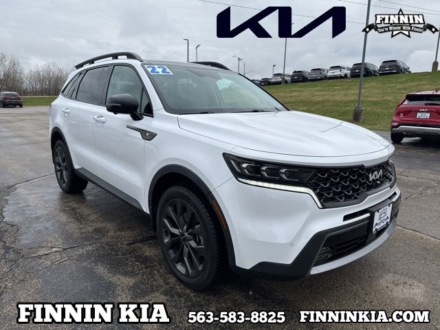 Glacial White Pearl 2022 Kia Sorento X-Line SX Prestige AWD SUV / Crossover All-Wheel Drive 8-Speed Dual Clutch