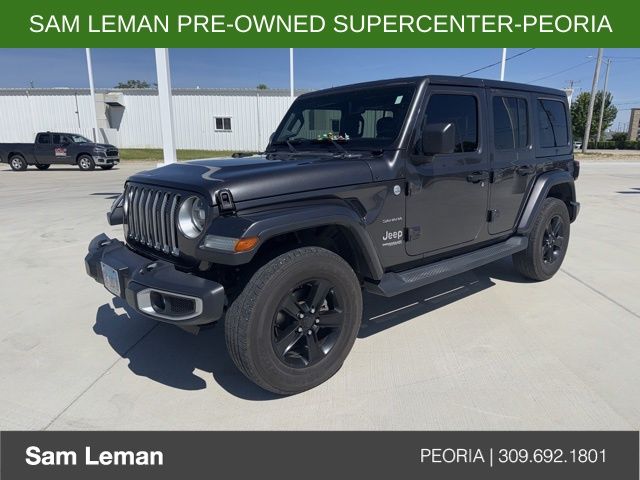 Gray (Granite Crystal Metallic Clearcoat) 2018 Jeep Wrangler SUV / Crossover Four-Wheel Drive 8-Speed Automatic