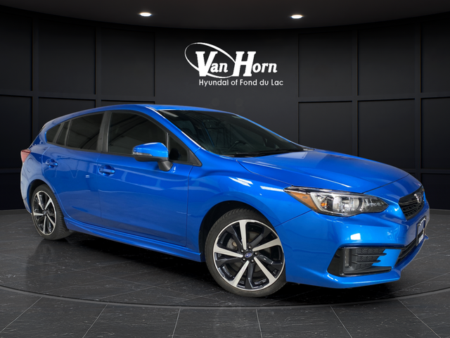 Ocean Blue Pearl 2021 Subaru Impreza Wagon All-Wheel Drive Continuously Variable Transmission