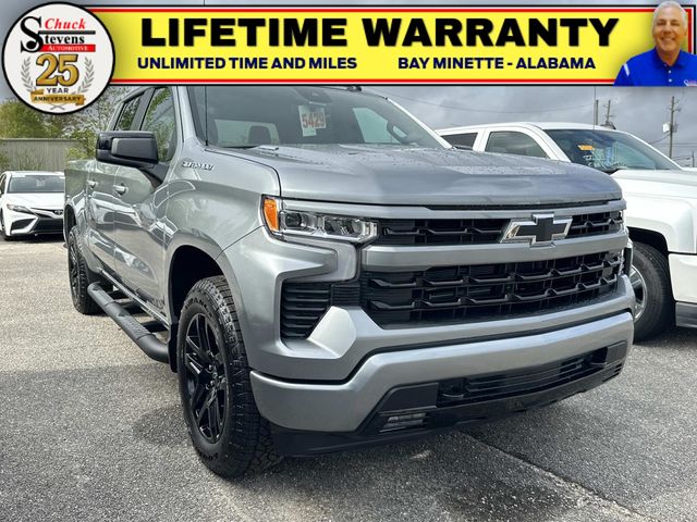 Sterling Gray Metallic 2026 Chevrolet Silverado 1500 RST Crew Cab RWD Pickup Truck 4X2 8-Speed Automatic