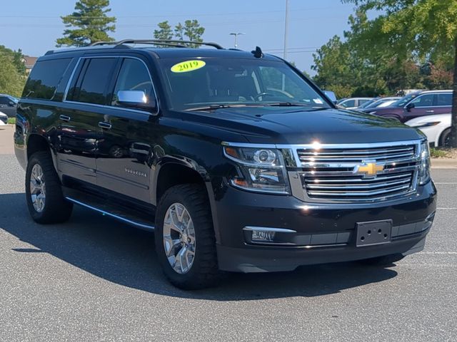 Black 2019 Chevrolet Suburban SUV / Crossover Four-Wheel Drive 6-Speed Automatic Overdrive