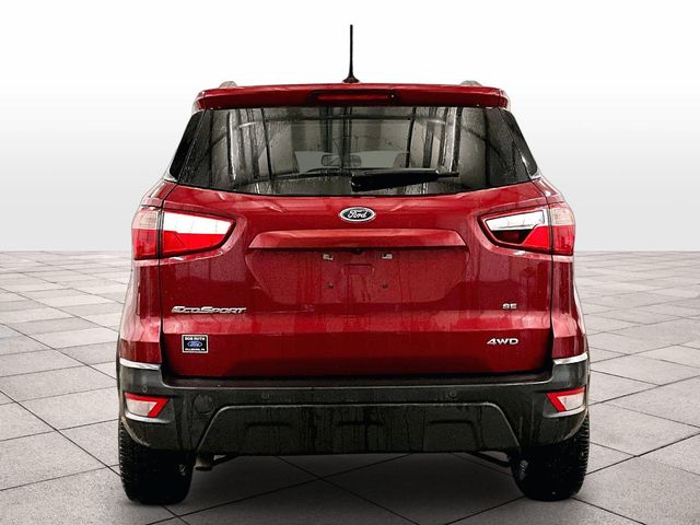 2020 Ford EcoSport SE Red at Klick Lewis Buick Chevrolet