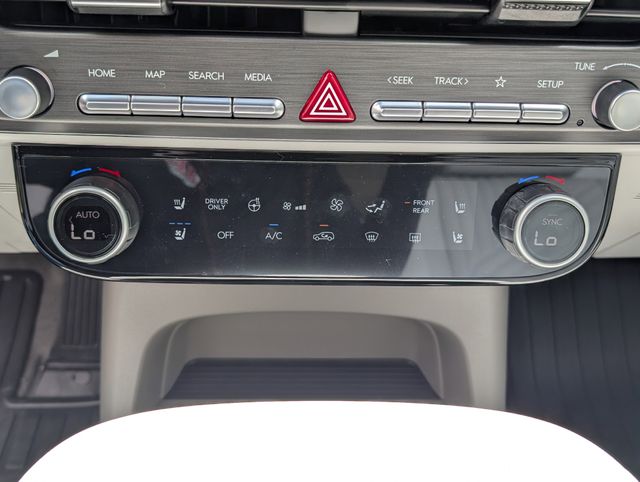 2026 Hyundai Palisade Hybrid Blue SEL Premium White at DeMontrond Gulf Freeway