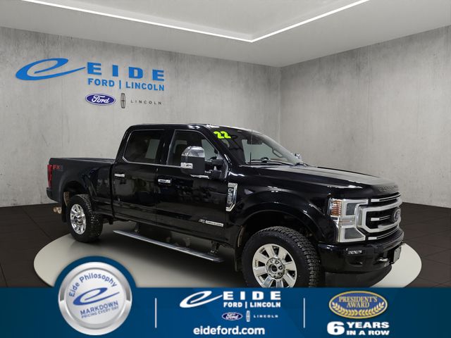  2022 Ford F-350 Super Duty Platinum Crew Cab 4WD   