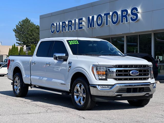 Oxford White 2022 Ford F-150 Pickup Truck Four-Wheel Drive Automatic
