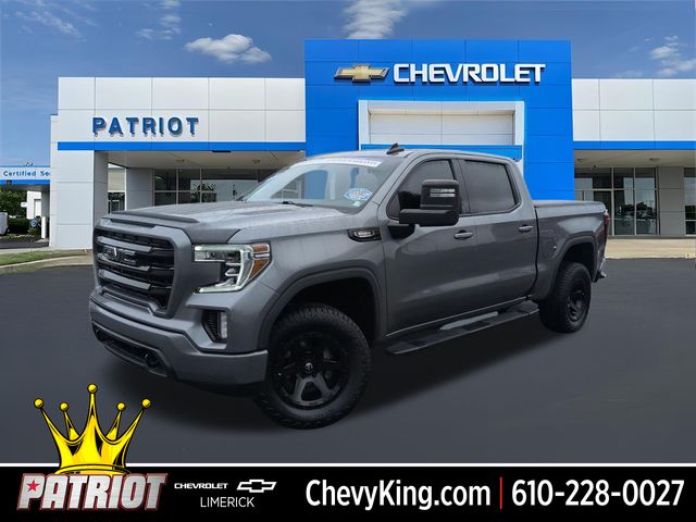 Gray (Steel Metallic) 2021 GMC Sierra 1500 Pickup Truck Four-Wheel Drive Automatic
