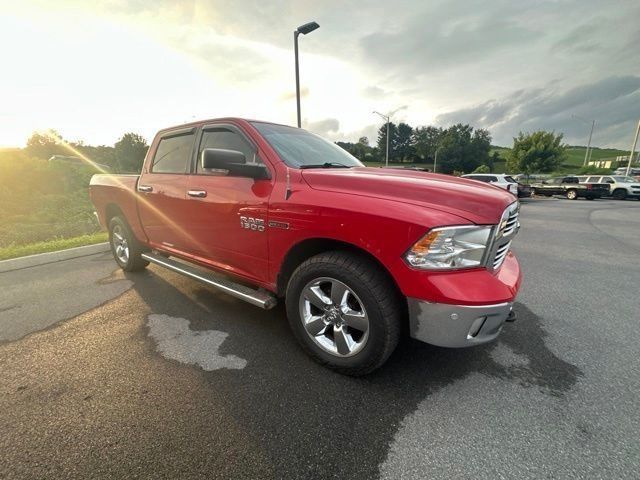 Flame Red Clearcoat 2016 RAM 1500 Pickup Truck Four-Wheel Drive 8-Speed Automatic