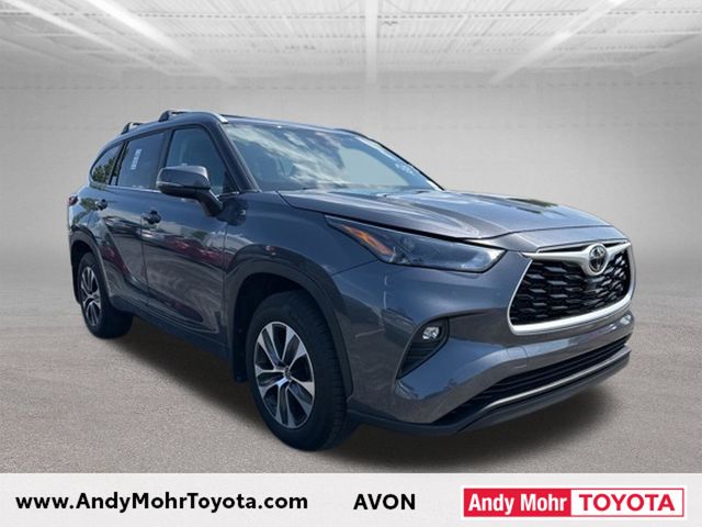 Magnetic Gray Metallic 2023 Toyota Highlander SUV / Crossover All-Wheel Drive 8-Speed Automatic