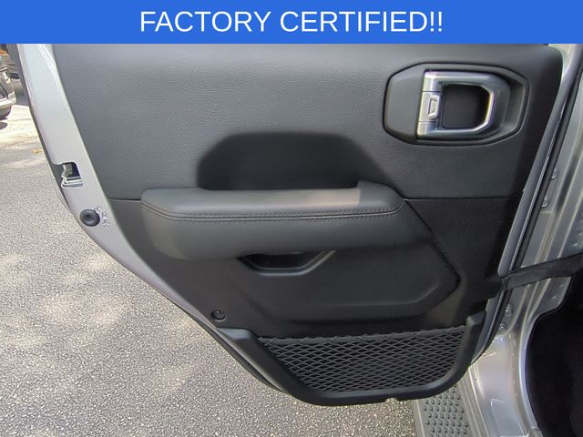 Used 2021 Silver Jeep Unlimited Sahara Altitude image 26
