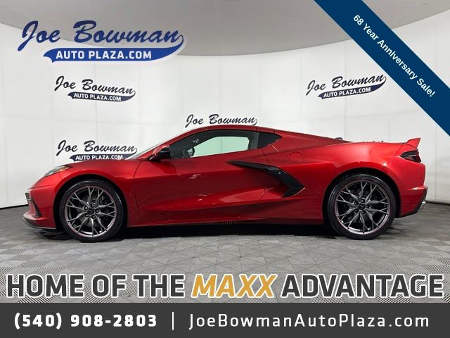 Red Mist Metallic Tintcoat 2024 Chevrolet Corvette Coupe Rear-Wheel Drive 8-Speed Dual Clutch