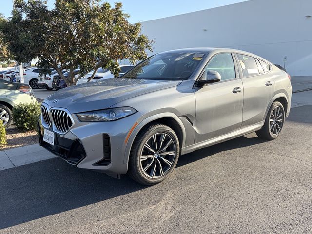 Gray (Skyscraper Grey Metallic) 2026 BMW X6 SUV / Crossover All-Wheel Drive 8-Speed Automatic
