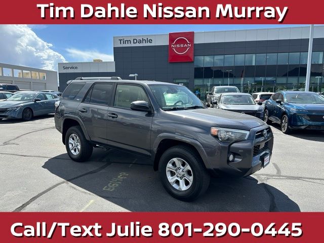 Magnetic Gray Metallic 2020 Toyota 4Runner SUV / Crossover Four-Wheel Drive 5-Speed Automatic Overdrive