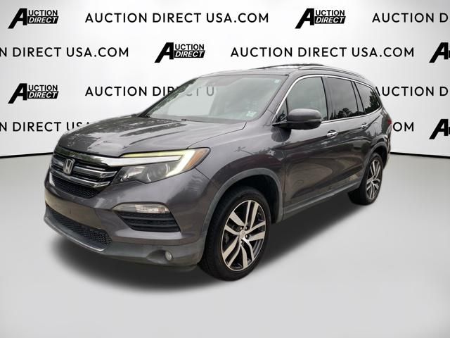 Gray 2016 Honda Pilot Elite AWD SUV / Crossover All-Wheel Drive 9-Speed Automatic