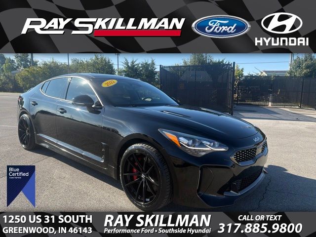 Aurora Black 2022 Kia Stinger Sedan Rear-Wheel Drive 8-Speed Automatic
