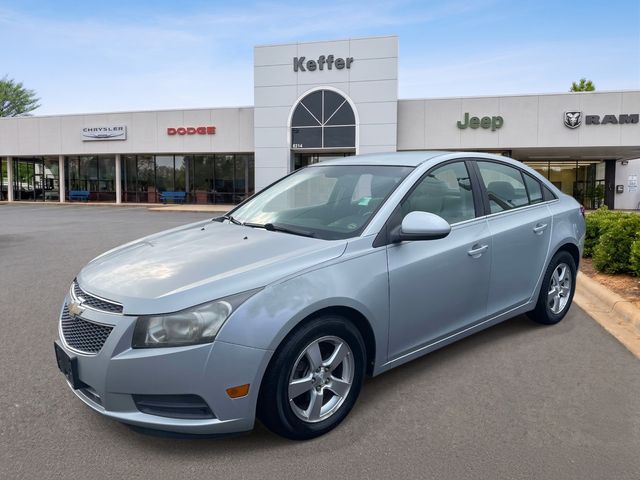 Silver Ice Metallic 2012 Chevrolet Cruze Sedan Front-Wheel Drive 6-Speed Automatic Overdrive