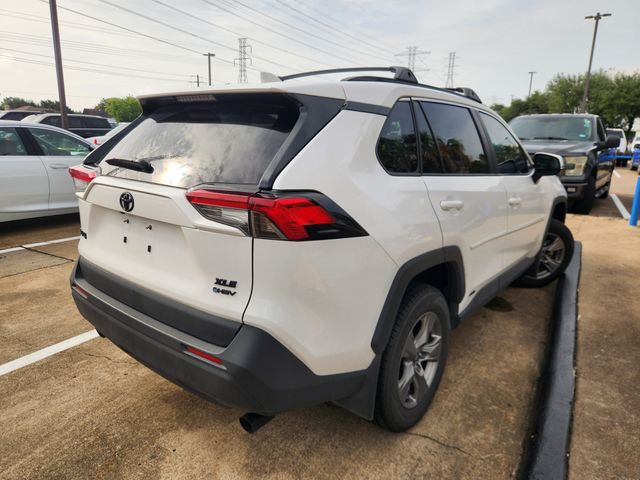 2025 Toyota RAV4 Hybrid XLE White at Don McGill Toyota