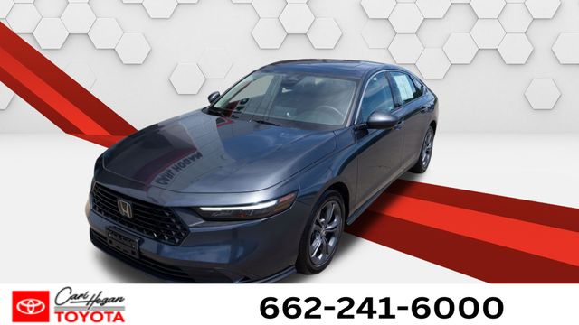 Meteorite Gray Metallic 2023 Honda Accord Sedan Front-Wheel Drive Continuously Variable Transmission