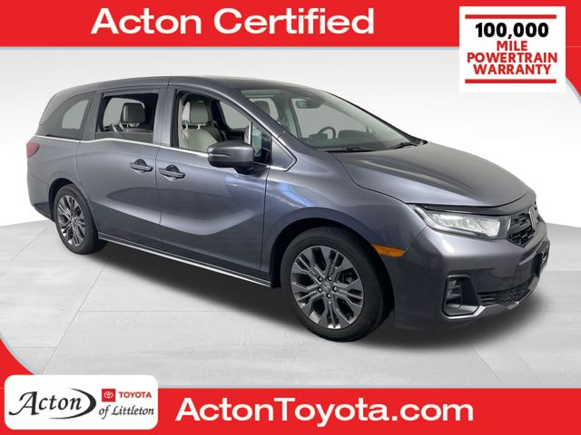 Gray (Modern Steel Metallic) 2025 Honda Odyssey Touring FWD Minivan Front-Wheel Drive Automatic