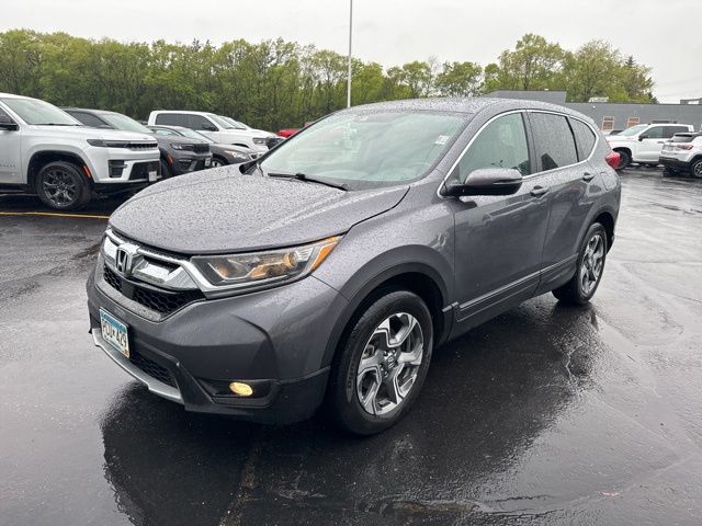 2017 Modern Steel Metallic Honda CR-V EX-L AWD SUV