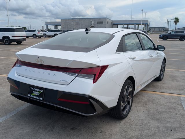 2026 Hyundai Elantra Limited White at DeMontrond Gulf Freeway