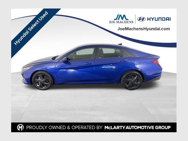 Intense Blue 2021 Hyundai Elantra SEL FWD Sedan Front-Wheel Drive Continuously Variable Transmission