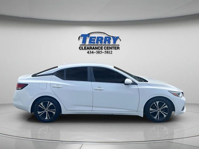 White (Fresh Powder) 2022 Nissan Sentra Sedan Front-Wheel Drive Continuously Variable Transmission