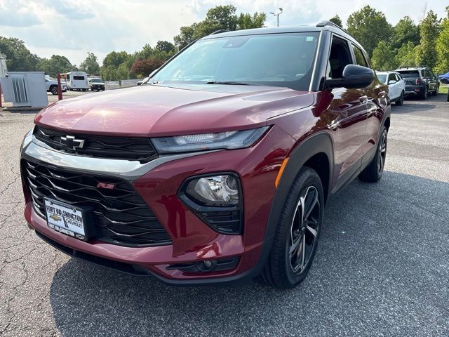 Red (Crimson) 2022 Chevrolet Trailblazer SUV / Crossover Four-Wheel Drive 9-Speed Automatic
